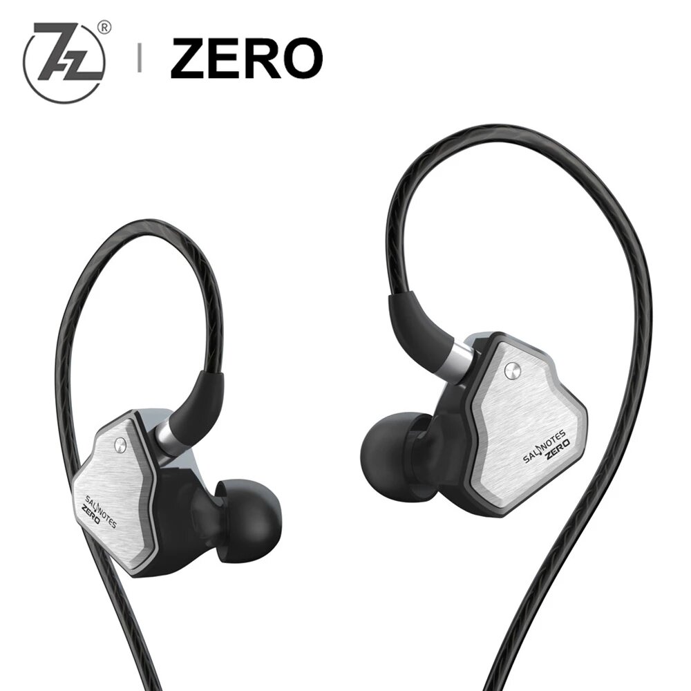 7Hz Salnotes Zero HiFi 10mm Dynamic Driver In Ear Earphone IEM Metal Composite Diaphragm N52 Magnet