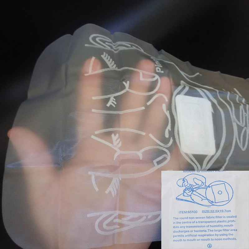 Fashion Veli Shy 10Pcs Cpr Facial Shields Disposable Cpr Face Mask Barrier First Aid Tool