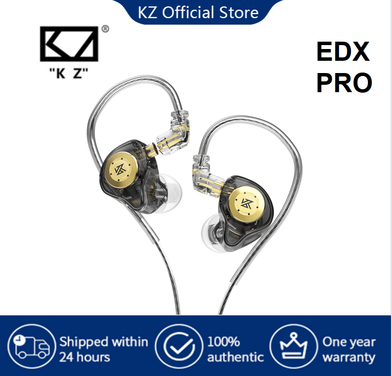 KZ EDX Pro edxpro heavy bass earphone mic control earplug earphone sport game earphone headphone headset