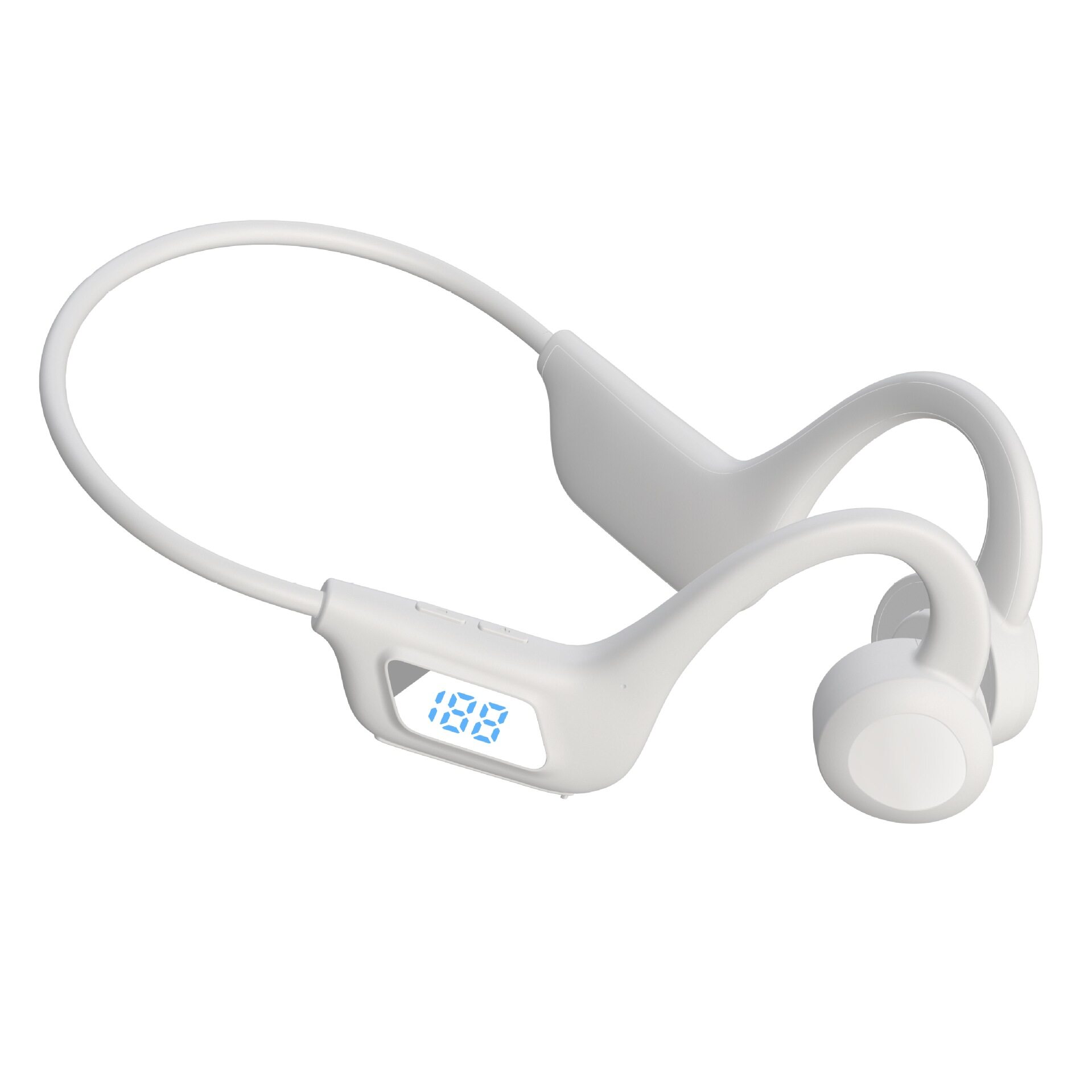 Bone Conduction Wireless Bluetooth Headset LED Display Earbuds Bluetooth Earphones Wireless Headphones