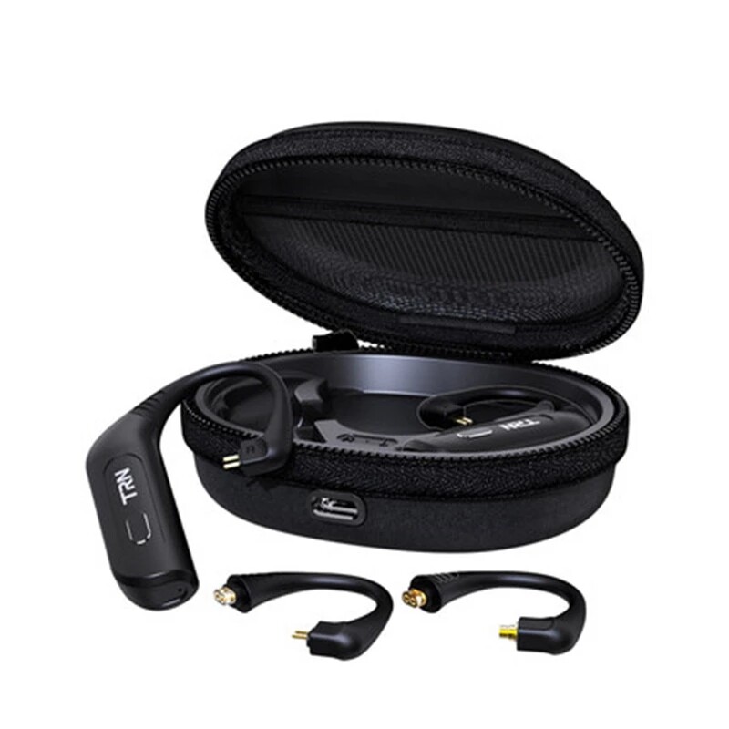TRN BT30 TWS Wireless 5.2 Bluetooth Upgrade Cable Module Qualcomm Headset APTX Earhook 2PIN\MMCX Cable T300 BT20SPRO AZ09 SKS