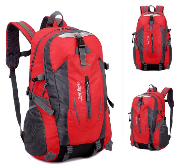 40L Backpack Bag Pack Waterproof School Bag Men Travel Bag