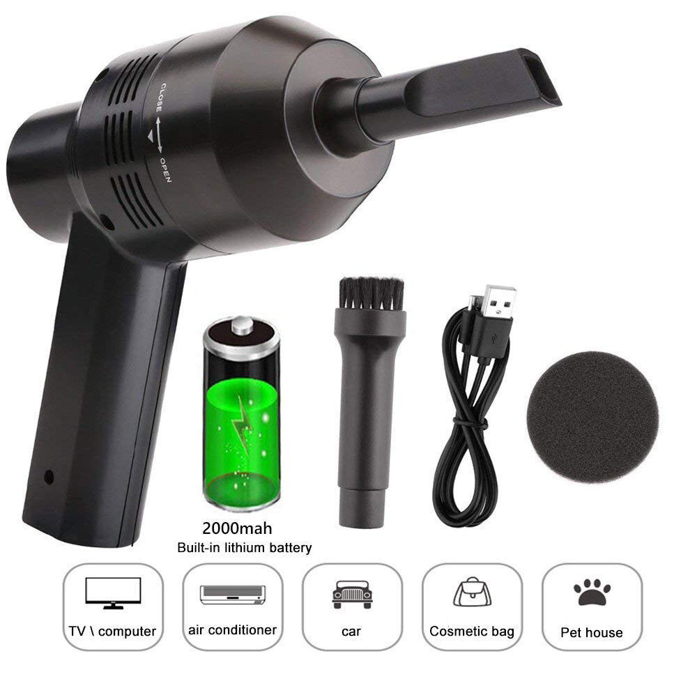 Portable USB Computer Keyboard Vacuum Cleaner Du st Blower for Laptop Desktop PC Computer Cleaner