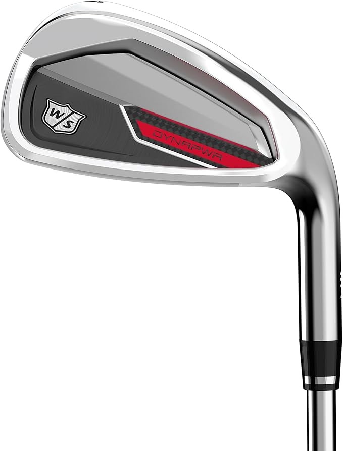 Wilson Staff Golf Clubs, Dynapower Iron Set 5-PW, SW, Graphite, for Men