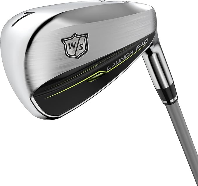 Wilson Staff Golf Club Iron Set, Launch Pad 2, Graphite Shaft