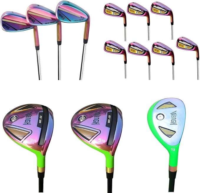 Wedge Set and Iron set + 3 Wood + 5 wood + 3 Hybrid